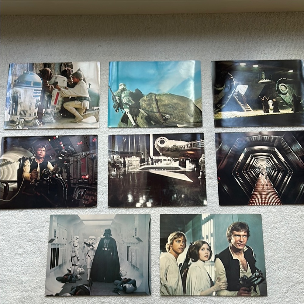 Star Wars: A New Hope set of 8 Lobby Cards (1977)